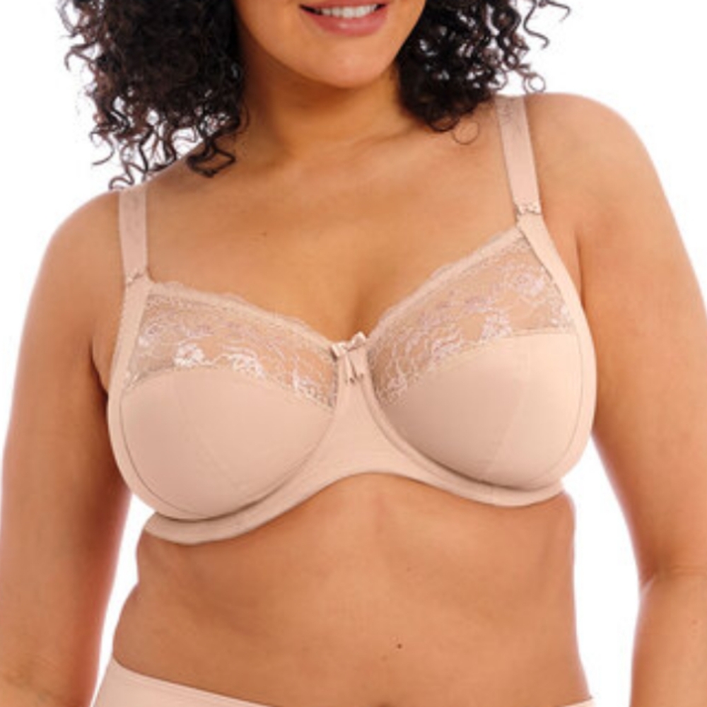 Elomi Morgan Stretch Banded Bra 42DDD Sahara Beige